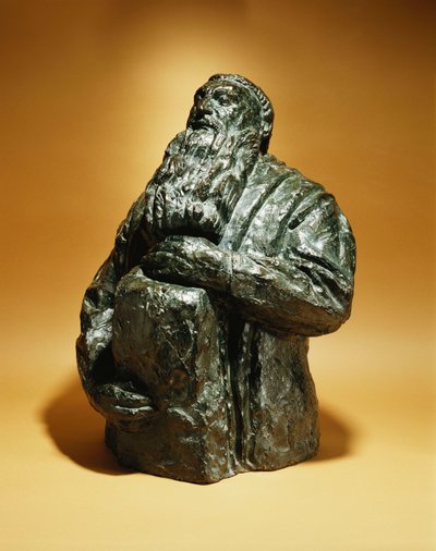 Rodin se ohlíží zpět; Rodin se opírá, 1909 od Emile Antoine Bourdelle