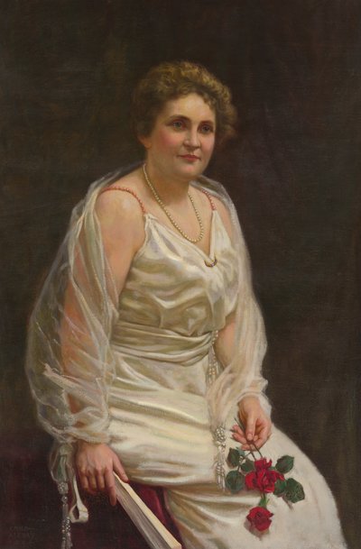Edith Bolling Galt Wilson, 1924. od Emile Alexay