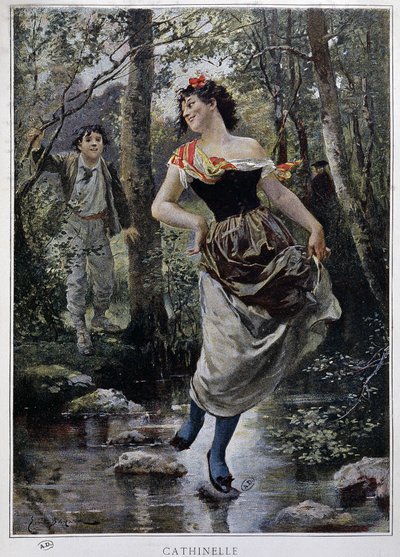 Cathinelle - od Bayarda, počátek 20. století od Emile Antoine Bayard