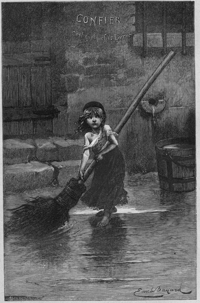 Cosette, ilustrace z 