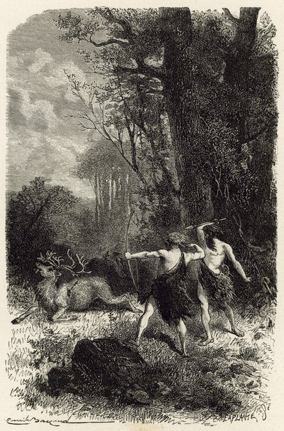 Lov v době sobů od Emile Antoine Bayard