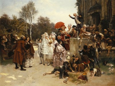 Křtiny, 1863 od Emile Antoine Bayard