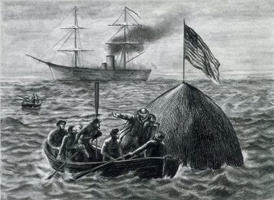 ilustrace k románu „Ze Země na Měsíc“ od Emile Antoine Bayard