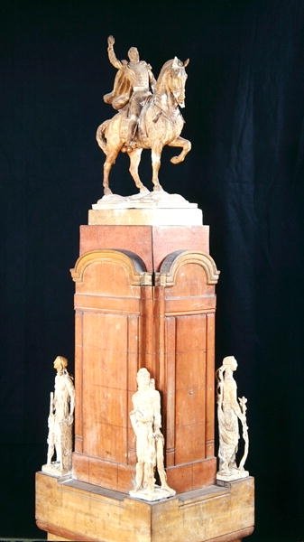 Maketa pro pomník generála Carlose Maria de Alvear (1788-1852) (dřevo a omítka) od Emile Antoine Bourdelle