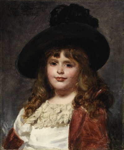 Laura v sedmi od Emile Auguste Carolus Duran