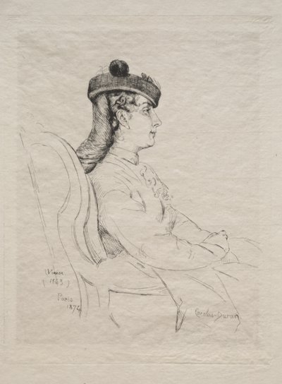 Cestovní suvenýr, 1874. od Charles Emile Auguste Carolus Duran