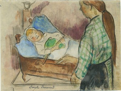 Před spaním od Emile Bernard