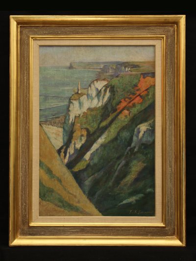 Pobřežní scéna, kolem roku 1925 od Emile Bernard