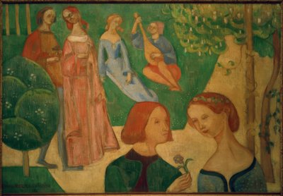 Ve starém parku od Emile Bernard