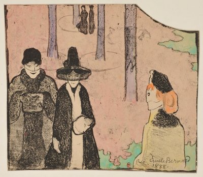 Procházka od Emile Bernard