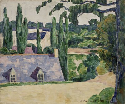 Krajina v Pont-Aven, 1889 od Emile Bernard