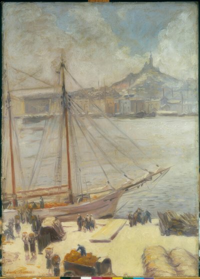 Marseille, nábřeží od Emile Bernard