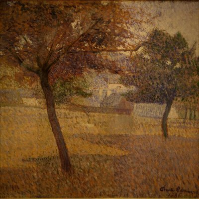 Sad v Pont-Aven od Emile Bernard