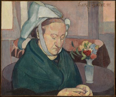 Portrét madame Lemasson od Emile Bernard