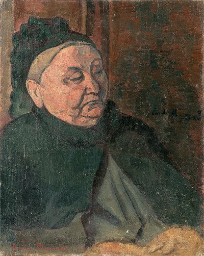 Portrét umělcovy babičky, 1887 od Emile Bernard
