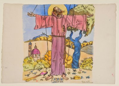 Svatý František z Assisi od Emile Bernard