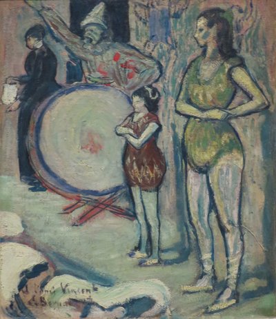 "Saltimbanques", Emile Bernard, 1887 od Emile Bernard