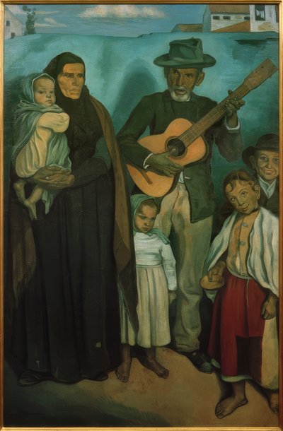 Španělští žebráci od Emile Bernard