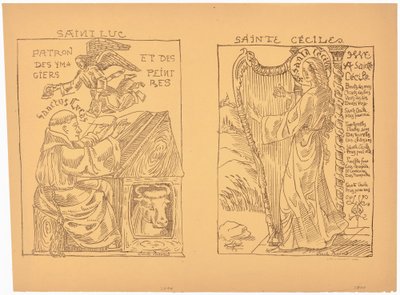 Svatý Lukáš od Emile Bernard