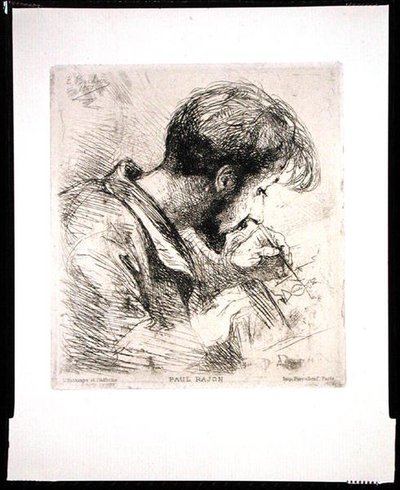 Portrét Paula Rajona od Emile Boilvin