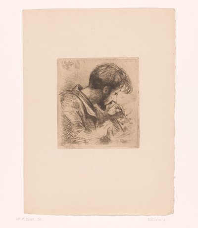 Portrét Jeden Paul Adolphe Rajon od Emile Boilvin
