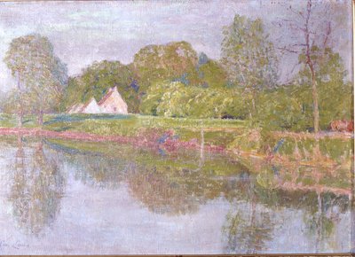 Krajina na Lys, jednoho rána v květnu 1902 od Emile Claus