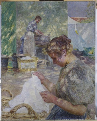 Slunečný den od Emile Claus
