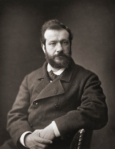 Félix Henri Bracquemond. Portrét. od Emile Courtin