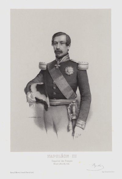 Napoleon III, císař Francie od Emile Desmaisons
