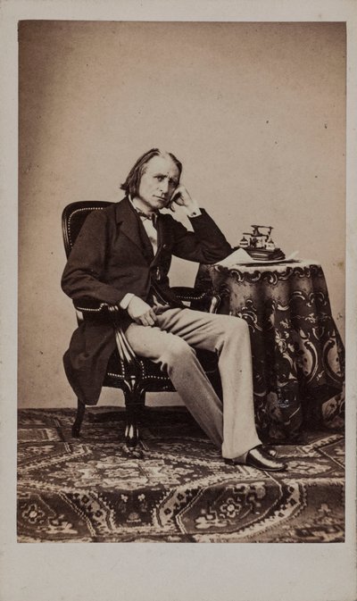 Portrét skladatele Franze Liszta 1811-1886. od Emile Desmaisons