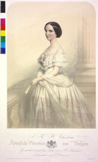 Belgická královská princezna I K. H. Charlotte od Emile Desmaisons