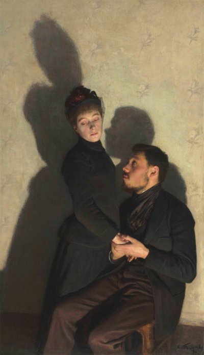 Vrhané stíny, 1891. od Emile Friant
