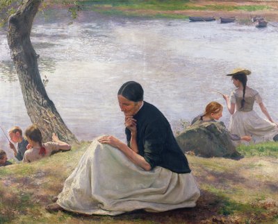 Suvenýr, 1891 od Emile Friant