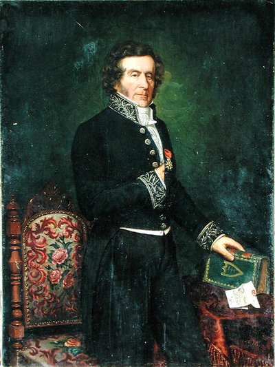 Pierre Calemard de La Fayette (1783-1873) 1848 od Emile Giraud