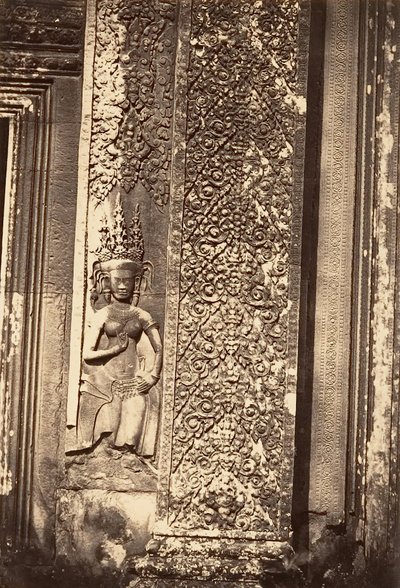 Dekorativní detail Velké pagody, 1866. od Emile Gsell