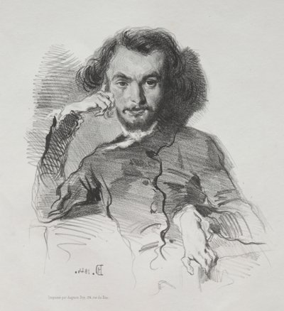 Charles Pierre Baudelaire od Emile Isidore Deroy