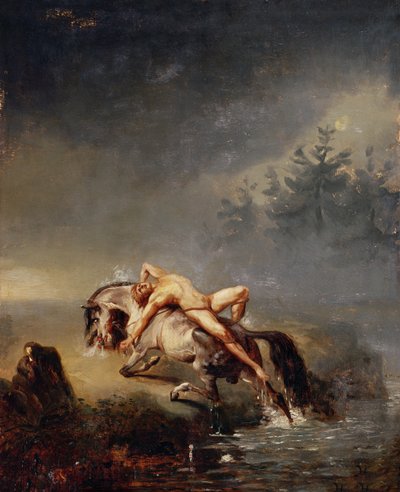 Mazeppa od Emile Jean Horace Vernet