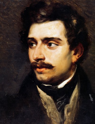 Portrét Federica Ricciho (Neapol od Emile Jean Horace Vernet