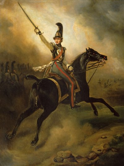 Portrét Friedricha Heinricha (1584-1647) 1830 od Emile Jean Horace Vernet
