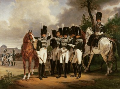 Portrét generála markýze de Talhout-Roy, 1818-19 od Emile Jean Horace Vernet