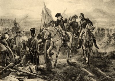 Bitva u Friedlandu, 14. června 1807 (litho) od Emile Jean Horace Vernet