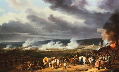 Bitva u Jemappes, 1792, 1821. od Emile Jean Horace Vernet