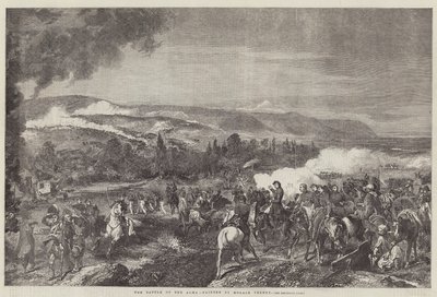 Bitva u Almy od Emile Jean Horace Vernet