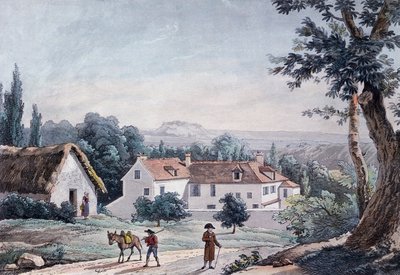 "The Ermitage" v Montmorency od Emile Jean Horace Vernet