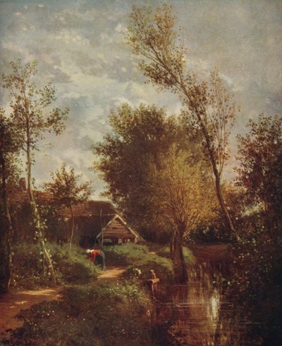 Ecouen, 1858, c1915 od Emile Lambinet