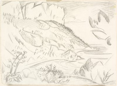 Čepice Canaille ved Cassis. od Emile Othon Friesz