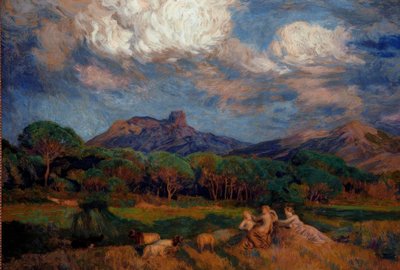 Les Dryades od Marie Auguste Emile Rene Menard