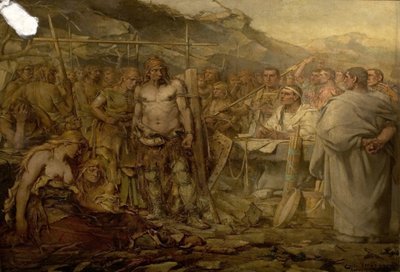 Jadran proplouvající pod jhem od Emile Verbrugge