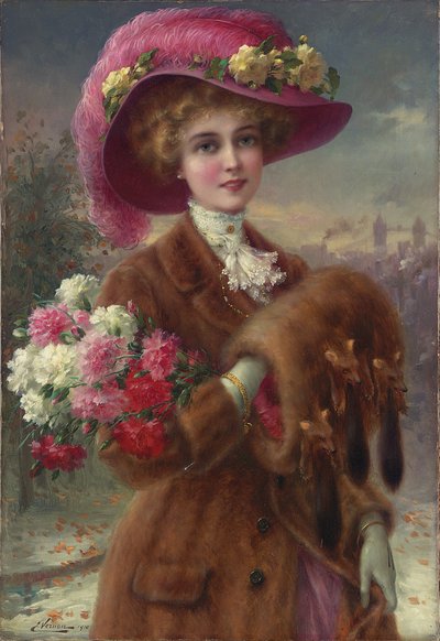 Zimní kráska, 1910 od Emile Vernon