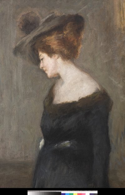 Portrét dámy, 1903 (detail 3496727) od Emilio Gola